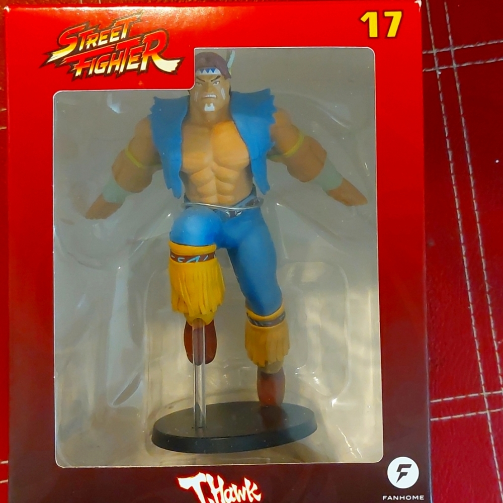 Straightfighter collectible item character T.Hawk
